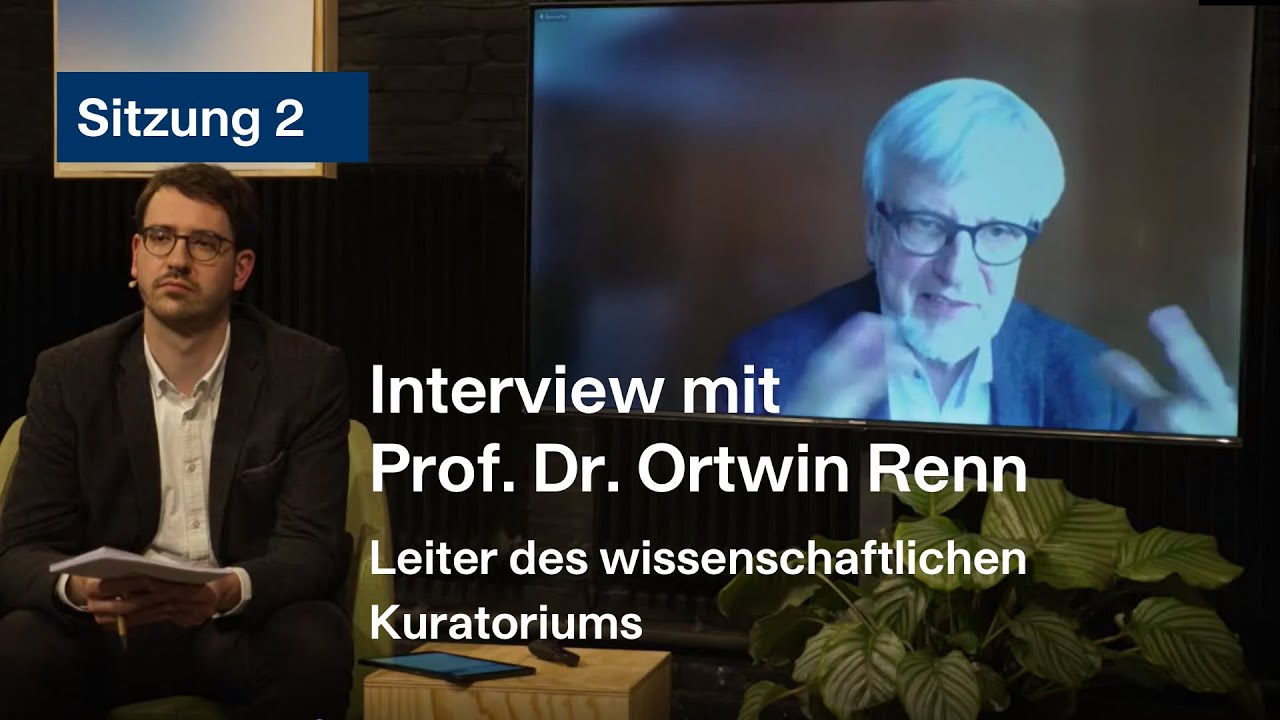Interview mit Prof. Dr. Ortwin Renn zur Rolle der Wissenschaft im Bürgerrat